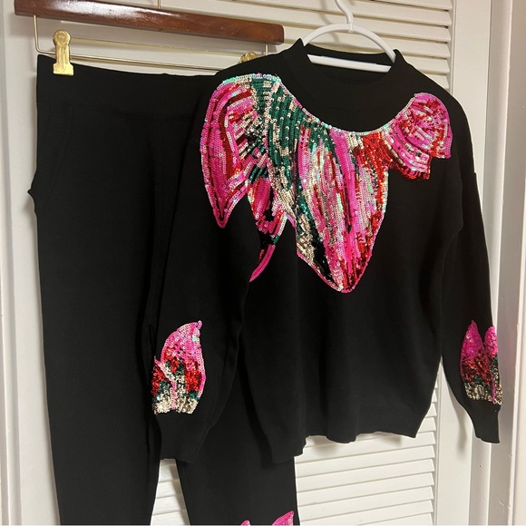 2PC Knit Sequins Gem! NEW!!! - Picture 5 of 11